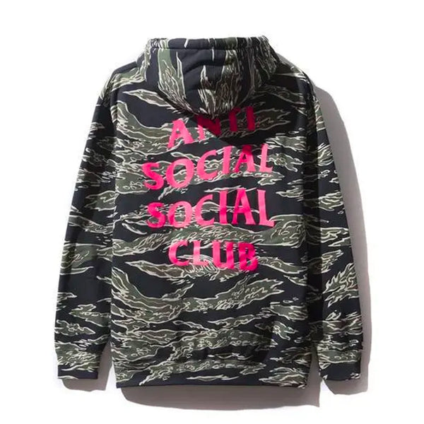 Anti Social Social Club Tiger Camo Hoodie PLUS