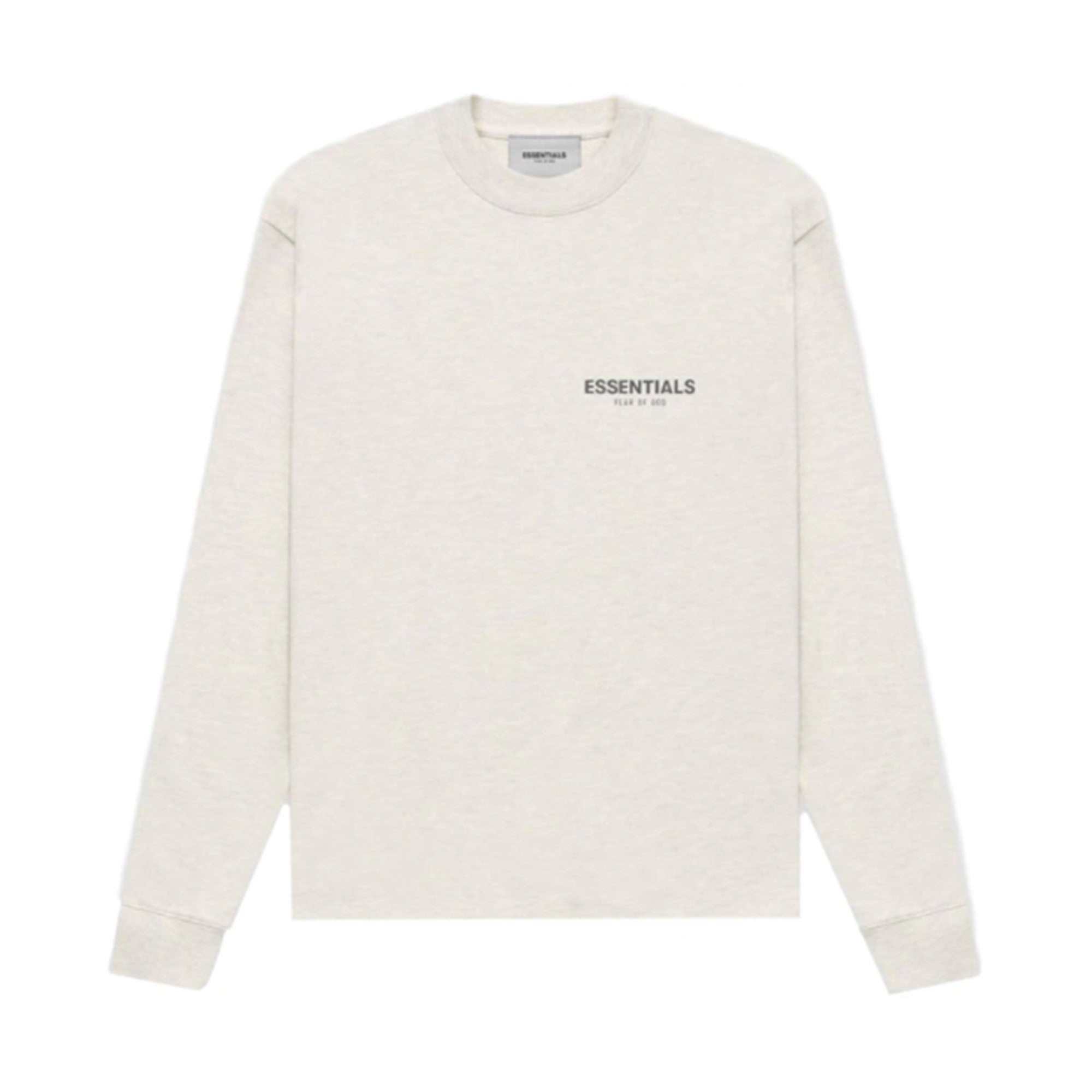 FOG Essentials Core Collection L/S Light Heather Oatmeal (FW21)-PLUS