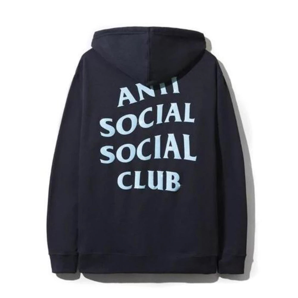 Anti Social Social Club Blinded Hoodie Navy-PLUS