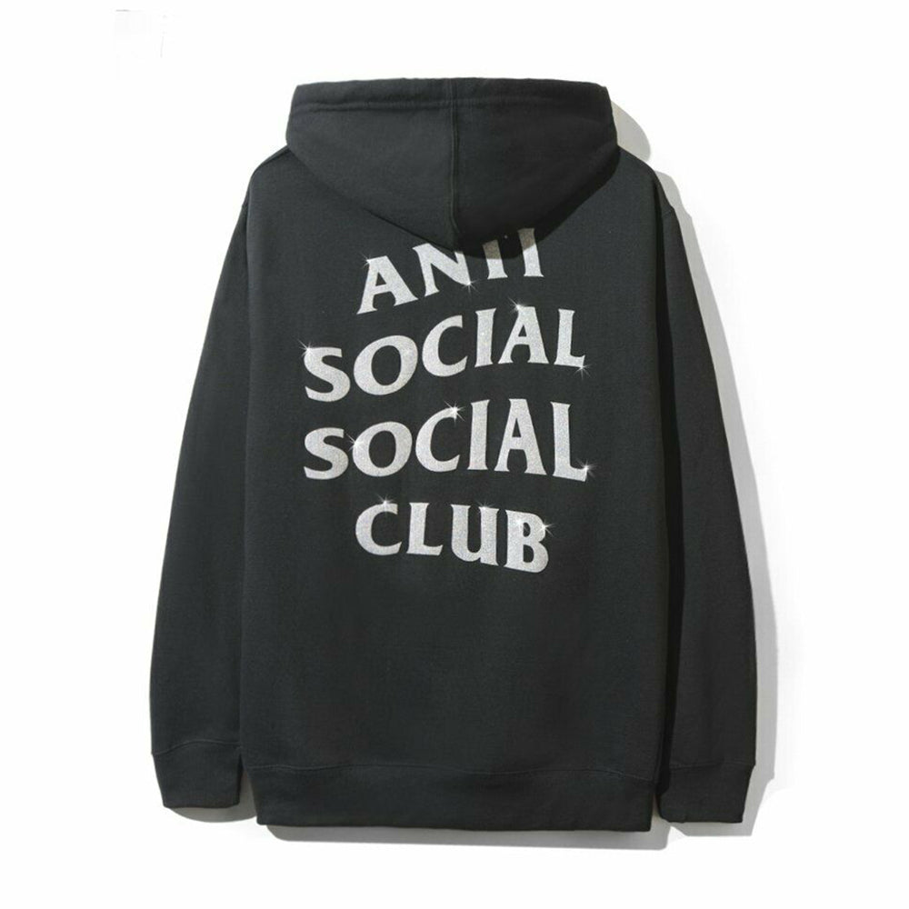 Anti Social Social Club Blinded Hoodie Silver/Black-PLUS