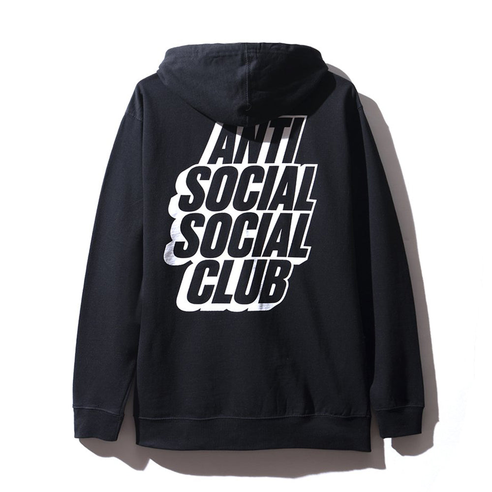 Anti Social Social Club Blocked Hoodie Black-PLUS