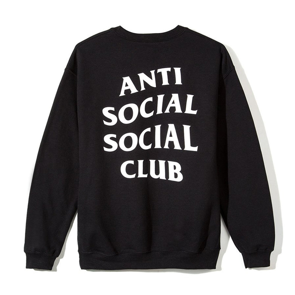 Anti Social Social Club Mind Games Crewneck Black-PLUS