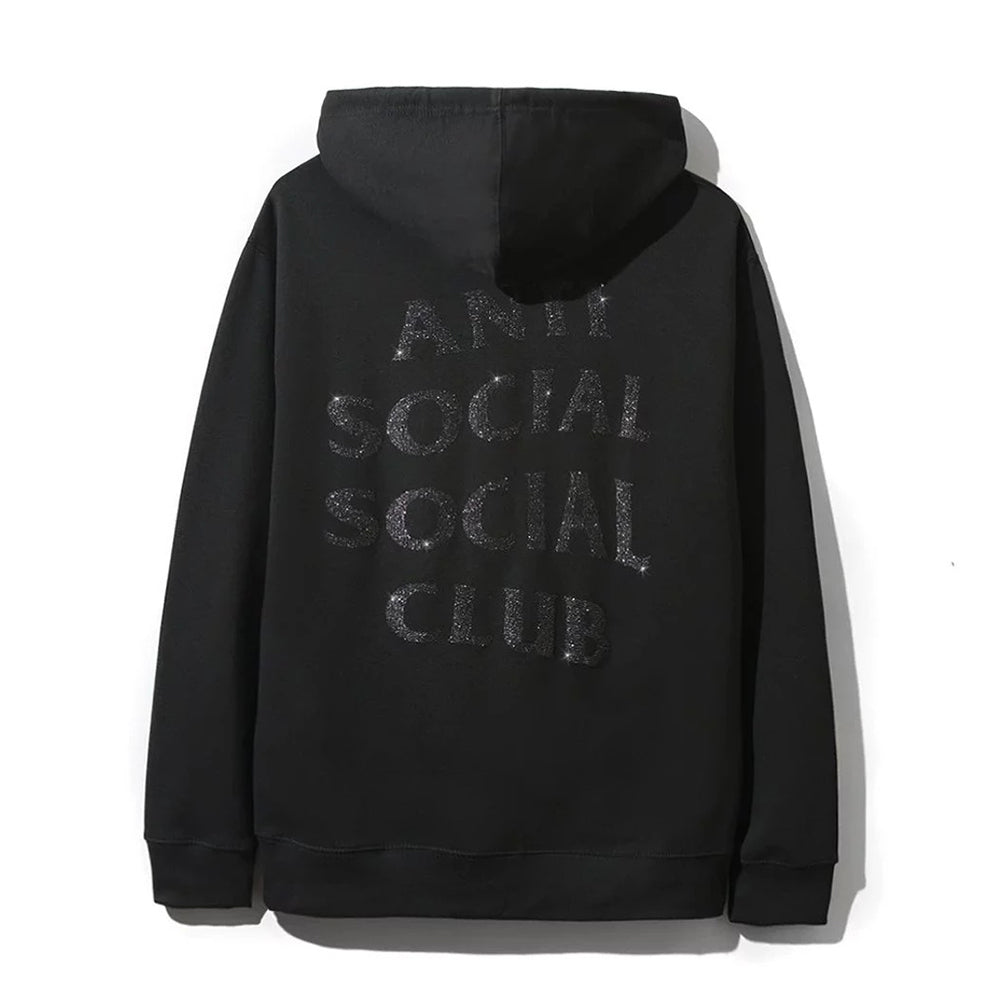 Anti Social Social Club Blinded Hoodie Black/Black-PLUS