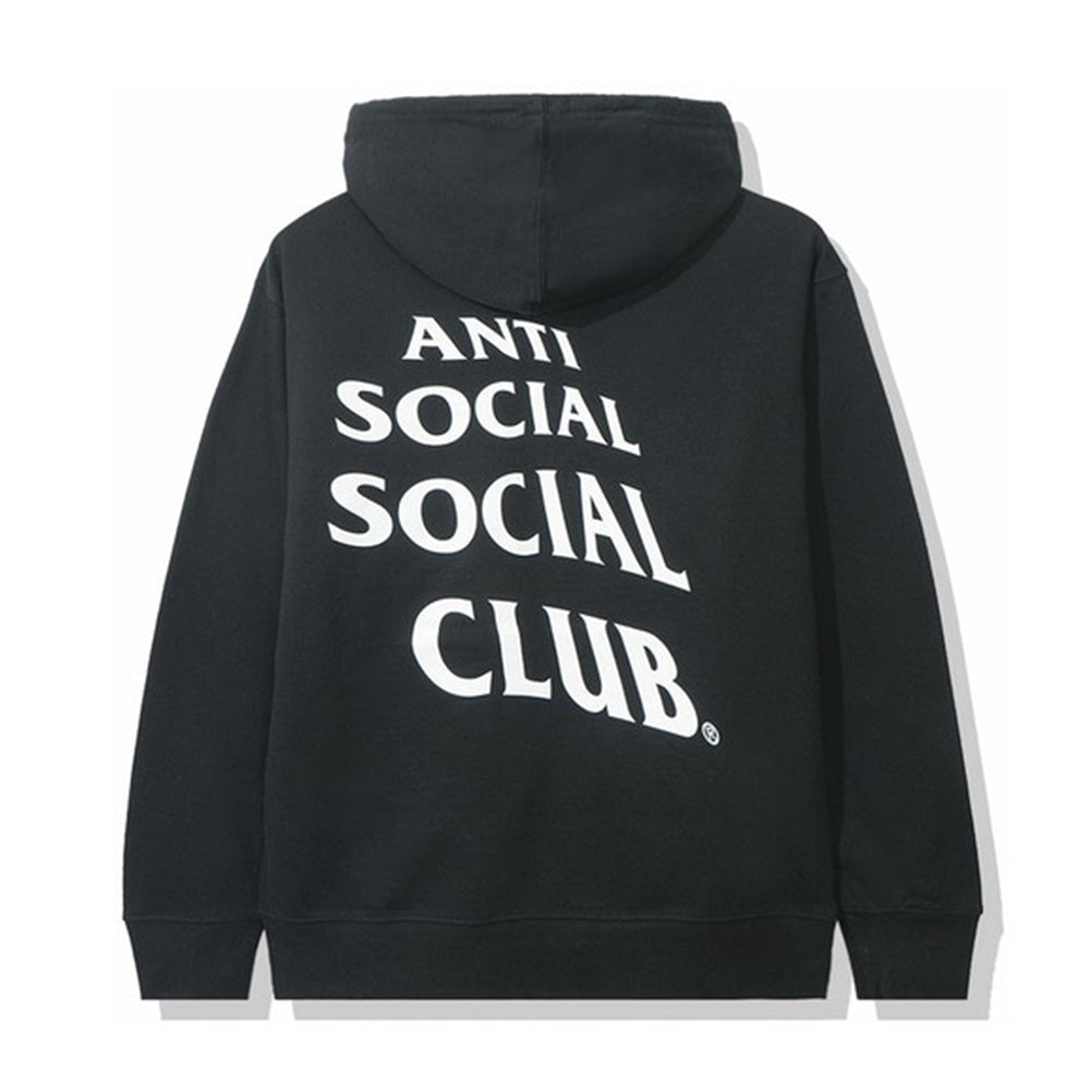 Anti Social Social Club Jock Hoodie Black-PLUS
