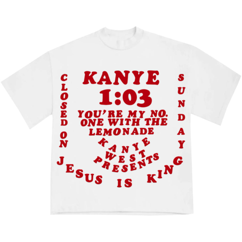 Kanye West x CPFM for JIK III T-Shirt White-PLUS