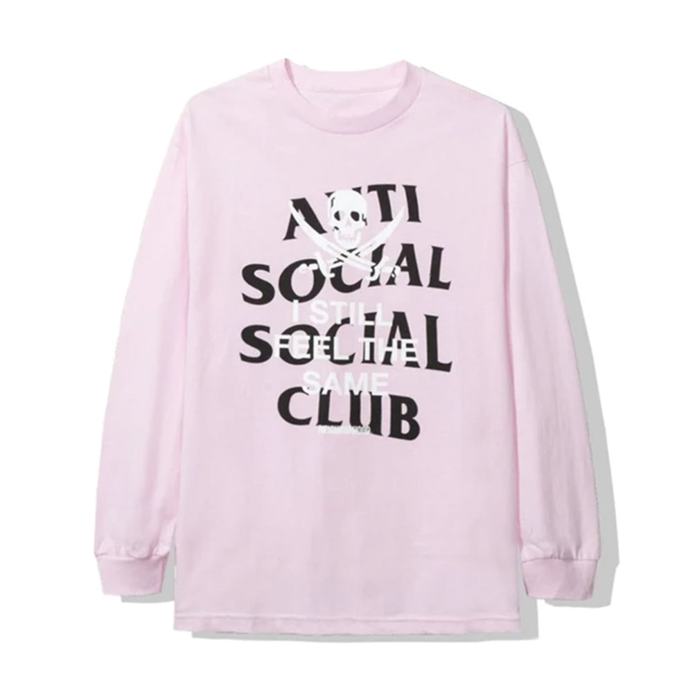 Anti Social Social Club x NBHD Blackjack L/S Tee Pink-PLUS