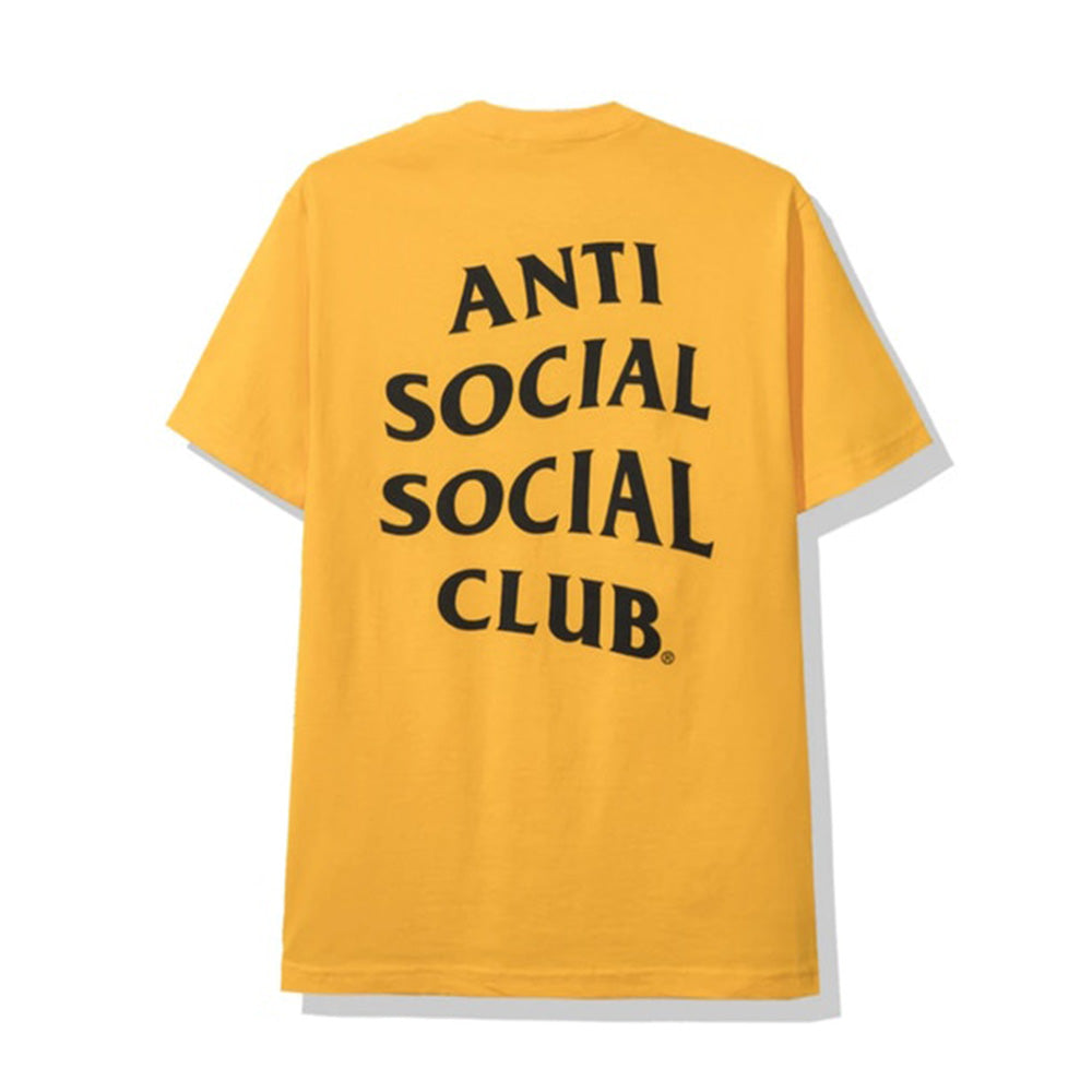 Anti Social Social Club Warsaw Tee Yellow-PLUS