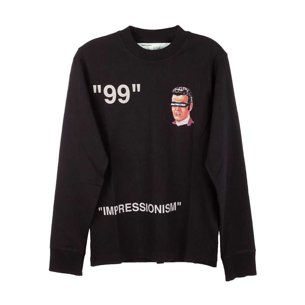 Off-White Green Witch Impressionism Long Sleeve-PLUS