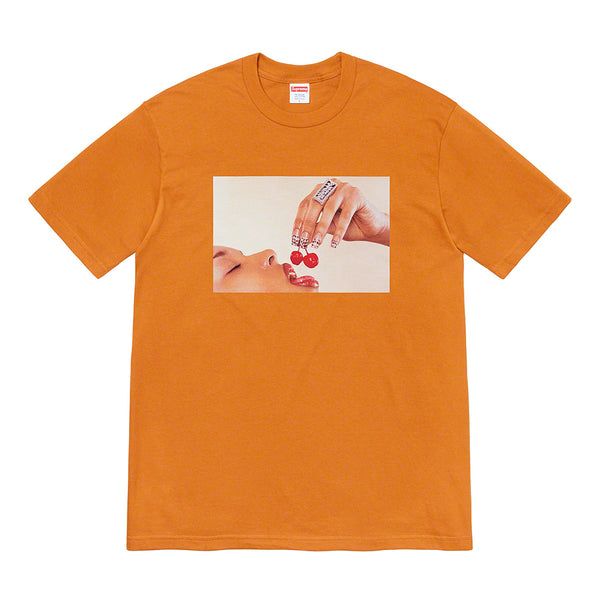 Supreme Cherries Tee Burnt Orange | PLUS