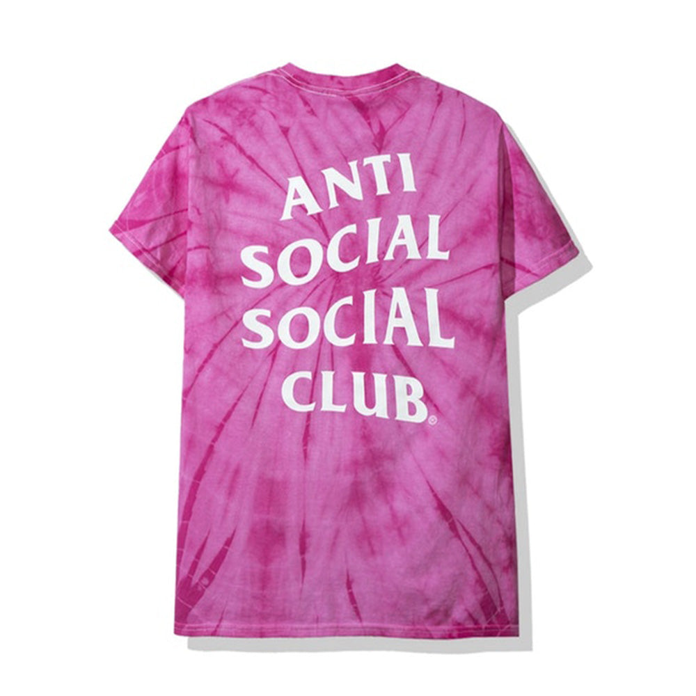 Anti Social Social Club Laguna Tee Pink Tie Dye-PLUS