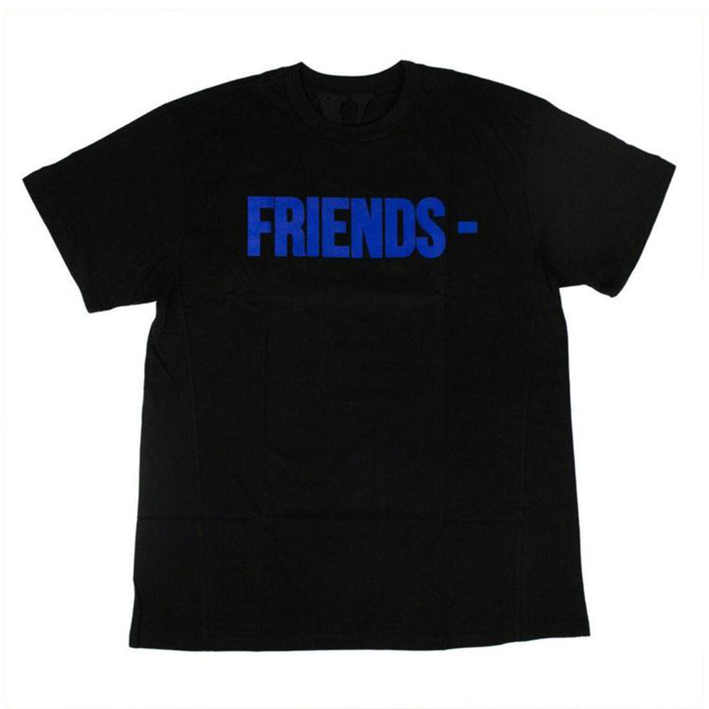 Vlone "Friends" Tee Black/Blue-PLUS