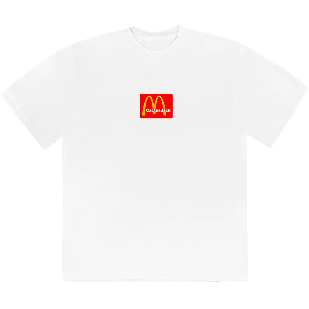 Travis Scott x McDonald's Sesame T-shirt White-PLUS
