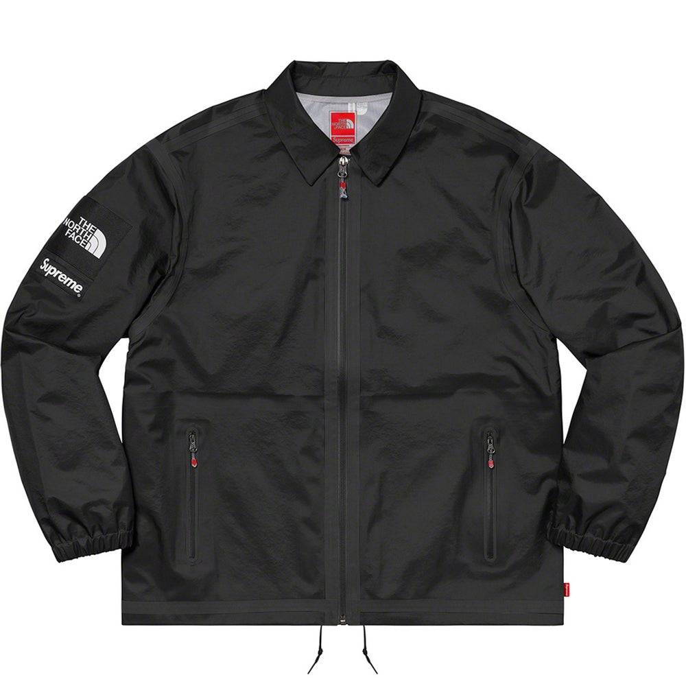 Supreme The North Face Summit Series Outer Tape Seam Coaches Jacket Black-PLUS