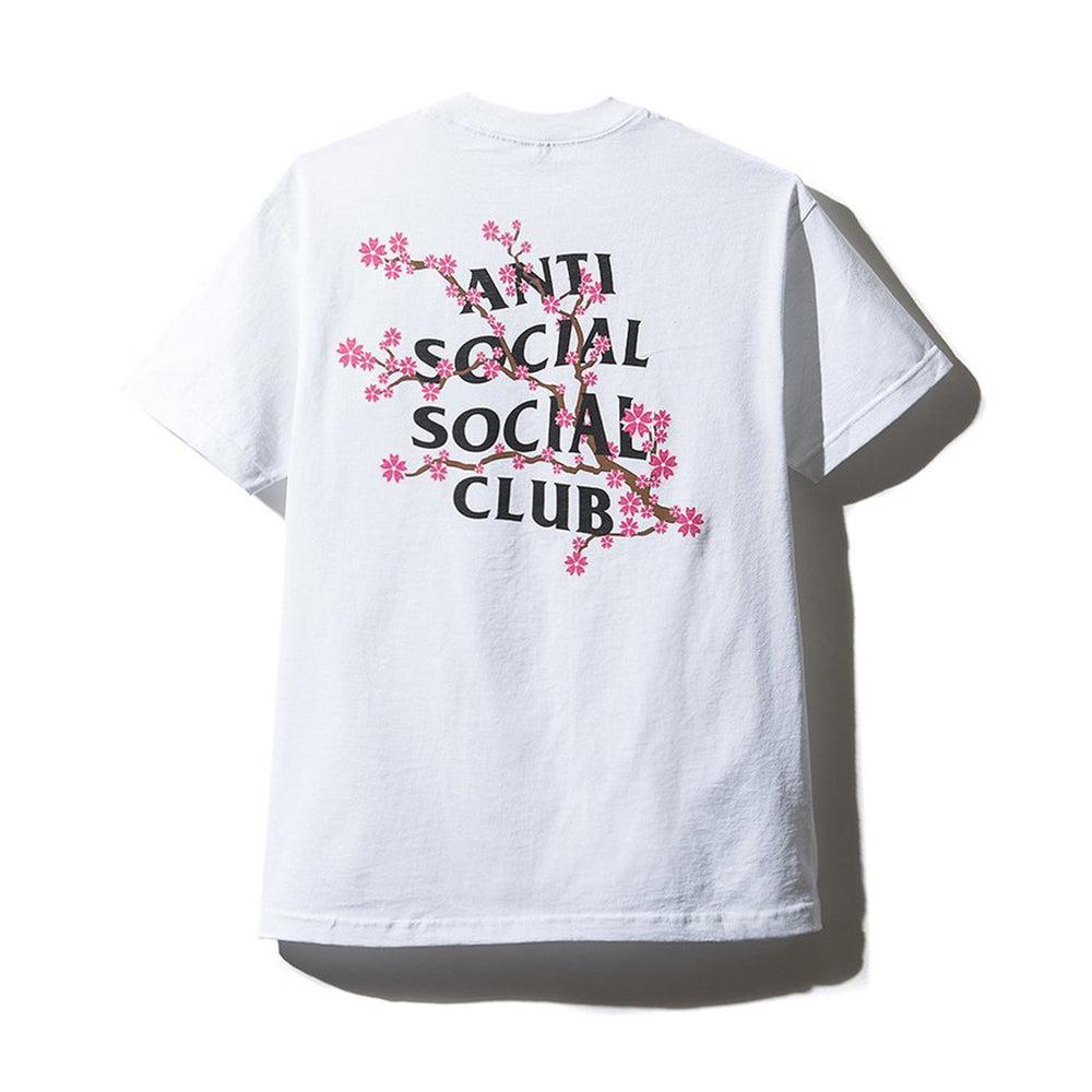 Anti Social Social Club Cherry Blossom Tee White-PLUS