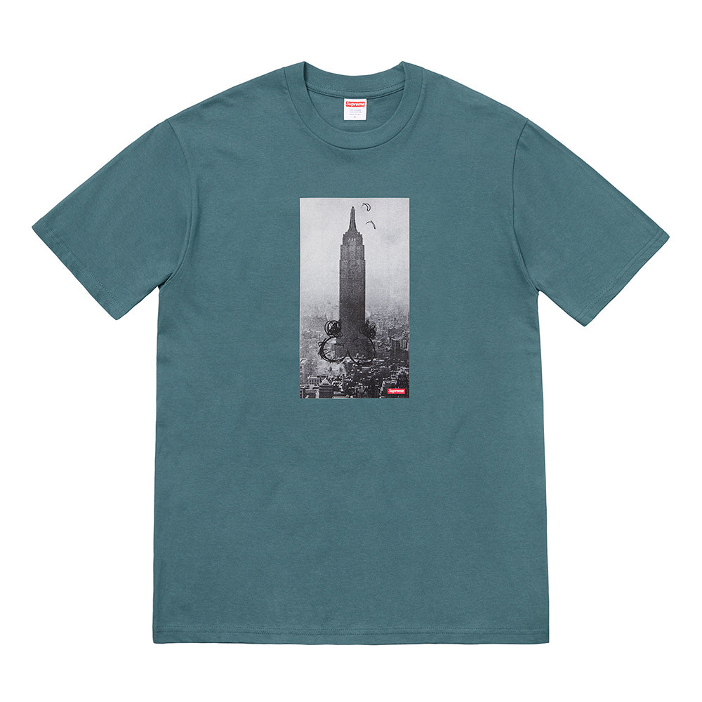 Supreme Mike Kelley The Empire State Building Tee Slate-PLUS