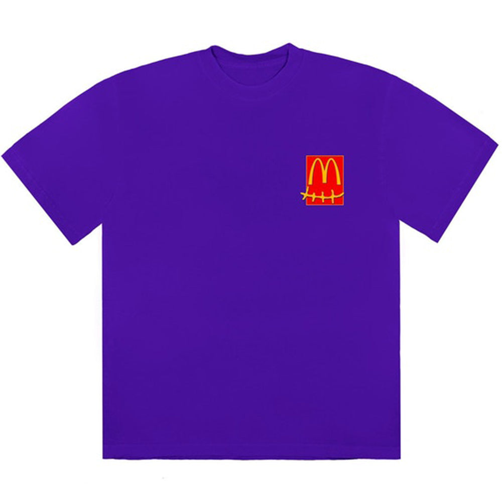 Travis Scott x McDonald's Action Figure Series II T-Shirt Purple-PLUS