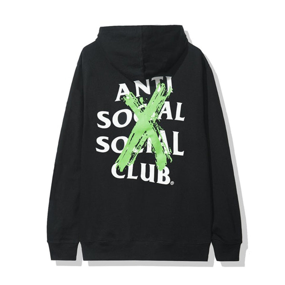 Anti Social Social Club Cancelled Remix Hoodie Black-PLUS