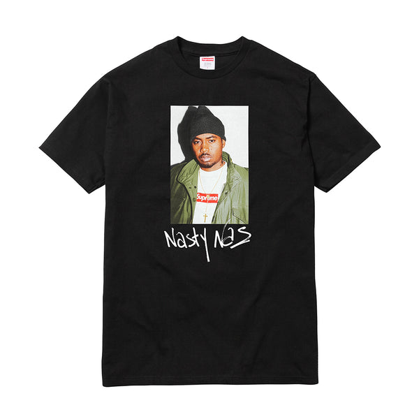 Supreme Nas Tee Black | PLUS