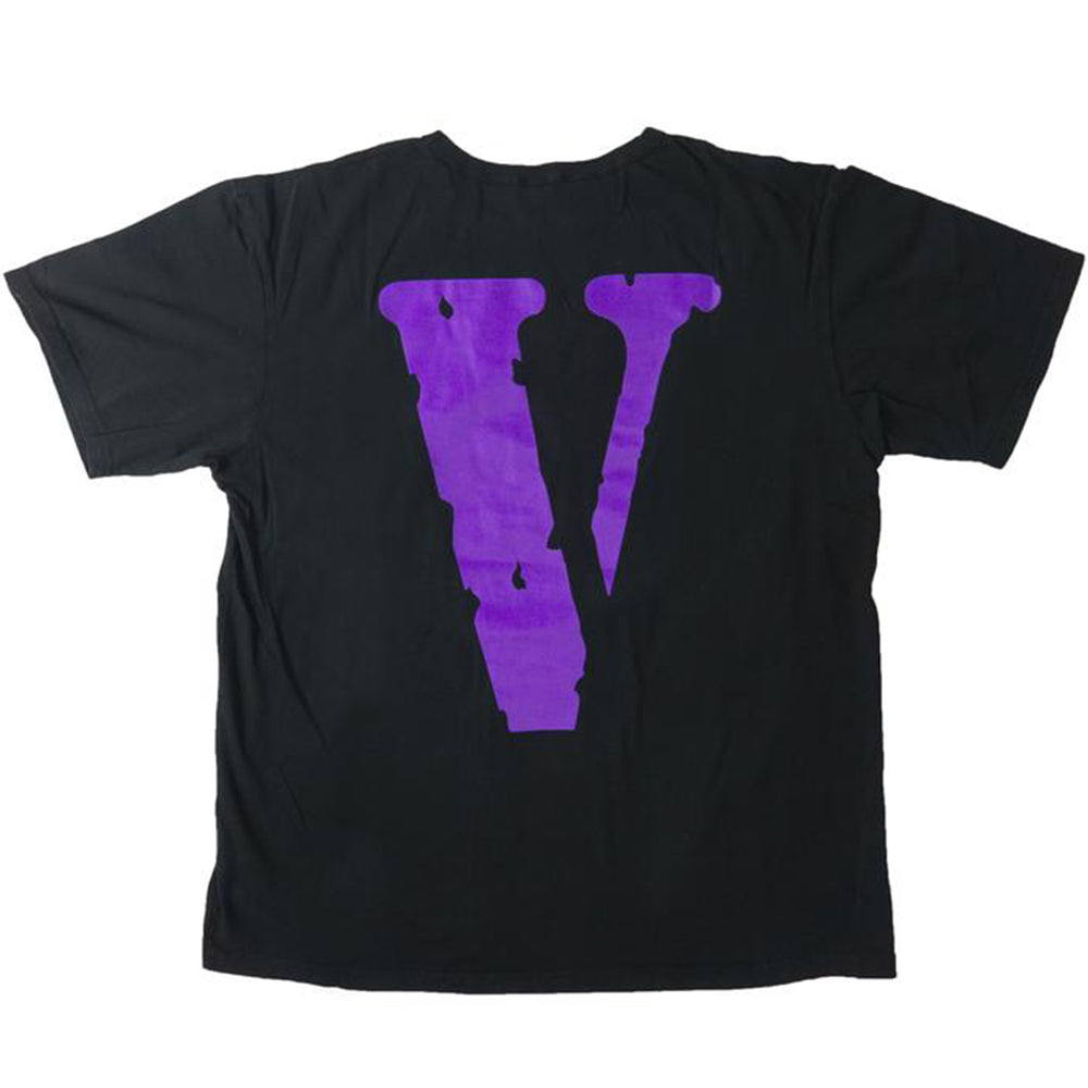 Vlone Staple Tee Black/Purple-PLUS