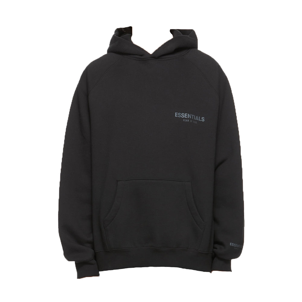 FOG Essentials Core Collection Pullover Hoodie Black/Stretch Limo (FW21)-PLUS