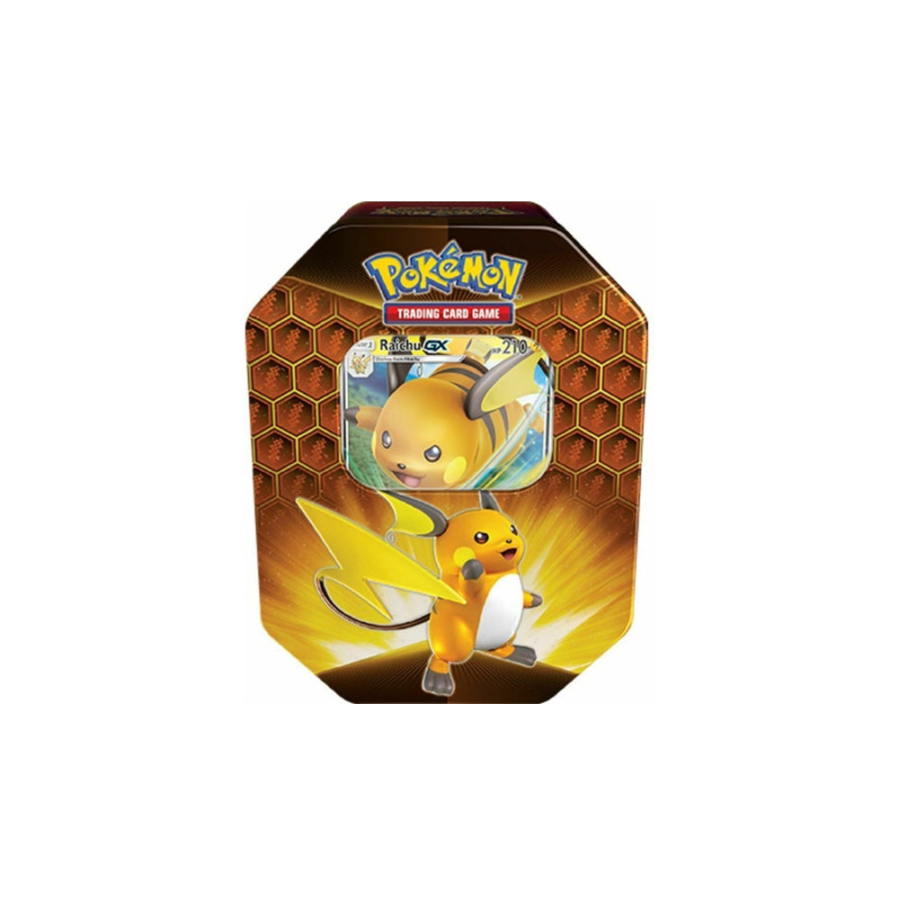 Pokemon Hidden Fates - Raichu GX Tin-PLUS