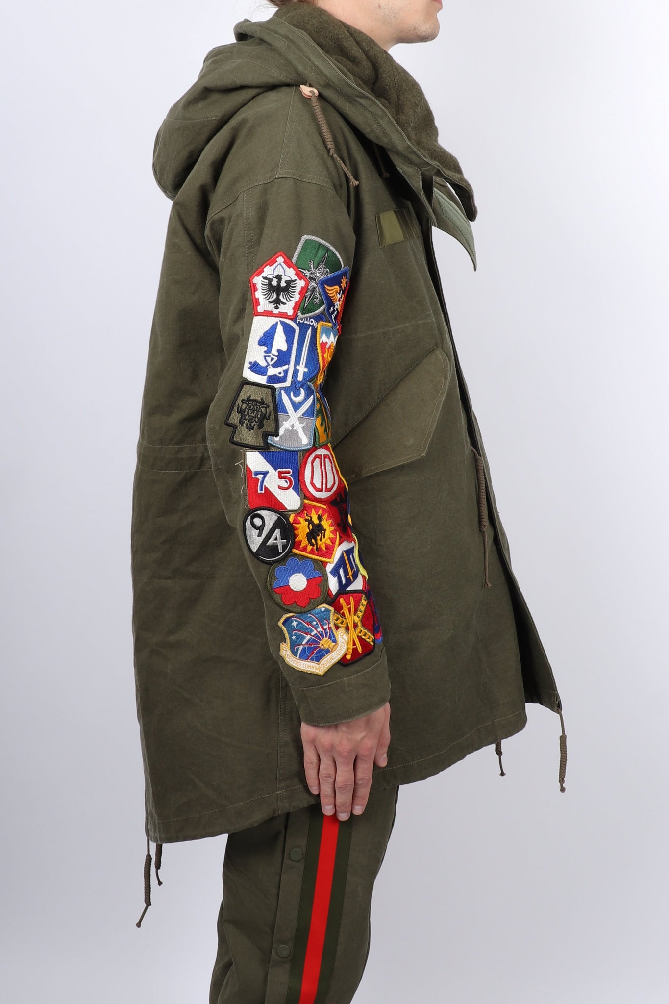 Ready Made Reproduction Fishtail Parka Military Green-PLUS