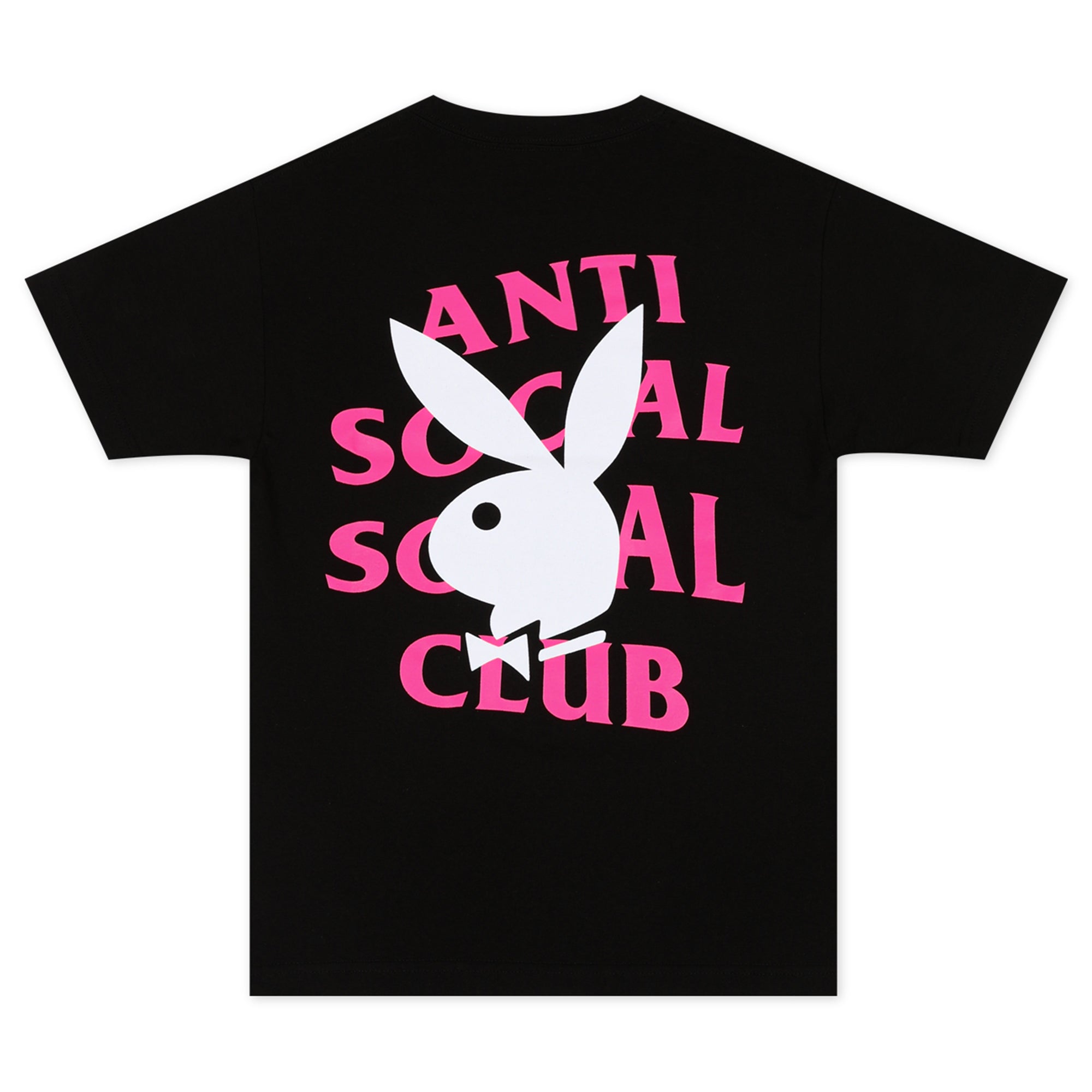 Anti Social Social Club x Playboy Remix Tee Black-PLUS