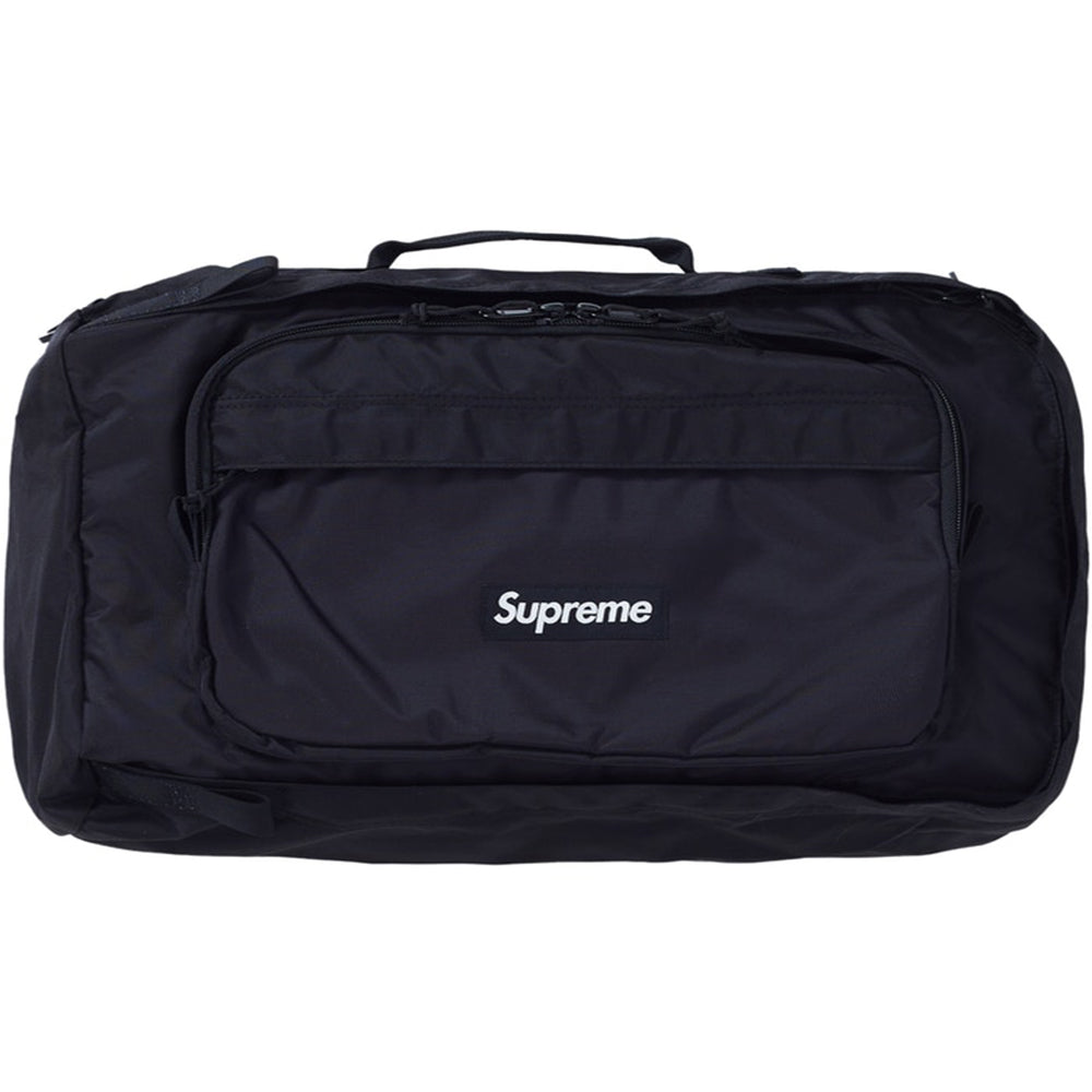Supreme Duffle Bag (FW19) Black-PLUS