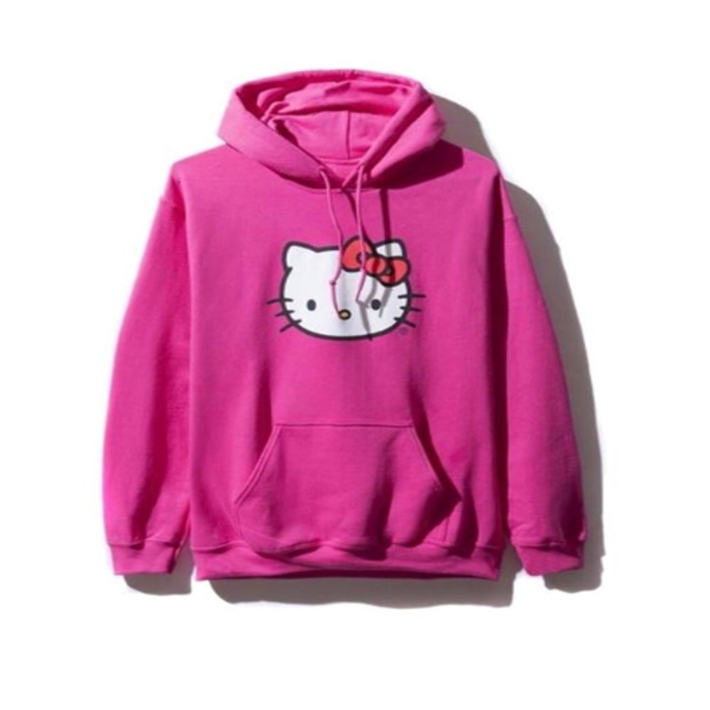 Anti Social Social Club Hello Kitty Hoodie Pink-PLUS
