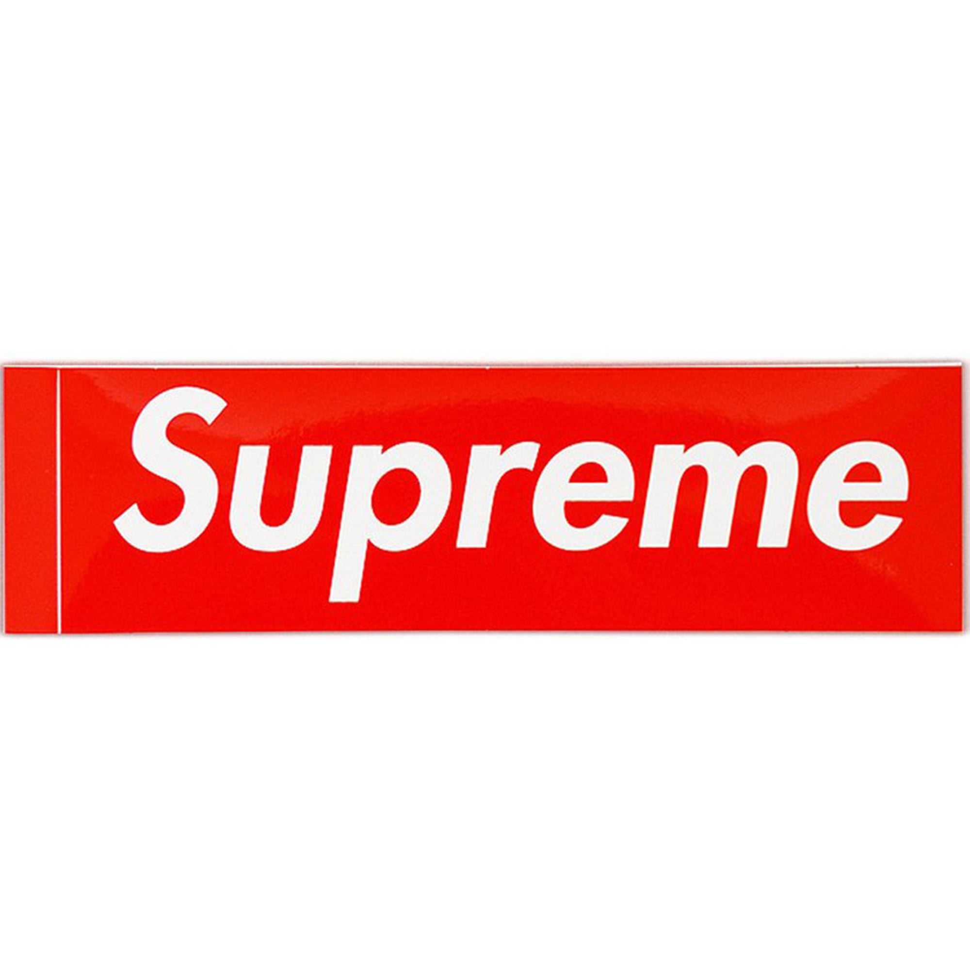 supreme box logo ステッカー 100枚 Supreme Box Logo Sticker Red | PLUS