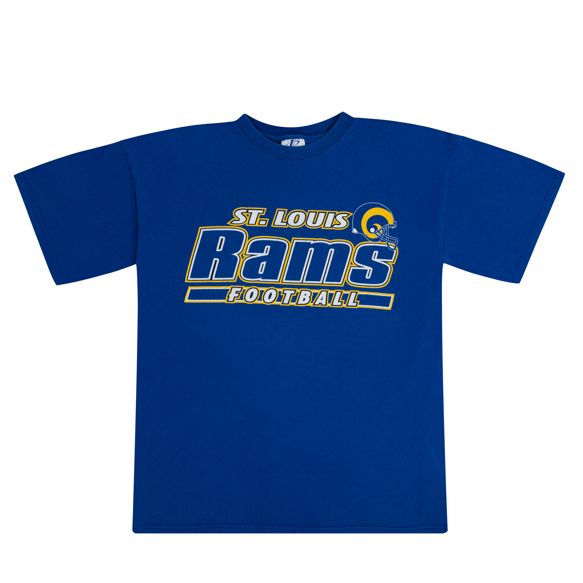 St Louis Rams Football NFL Tee Blue-PLUS