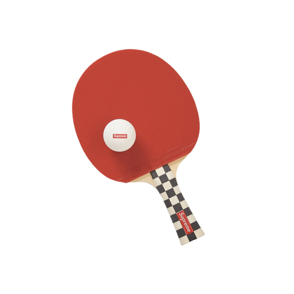Supreme Butterfly Table Tennis Racket Set Checkerboard-PLUS