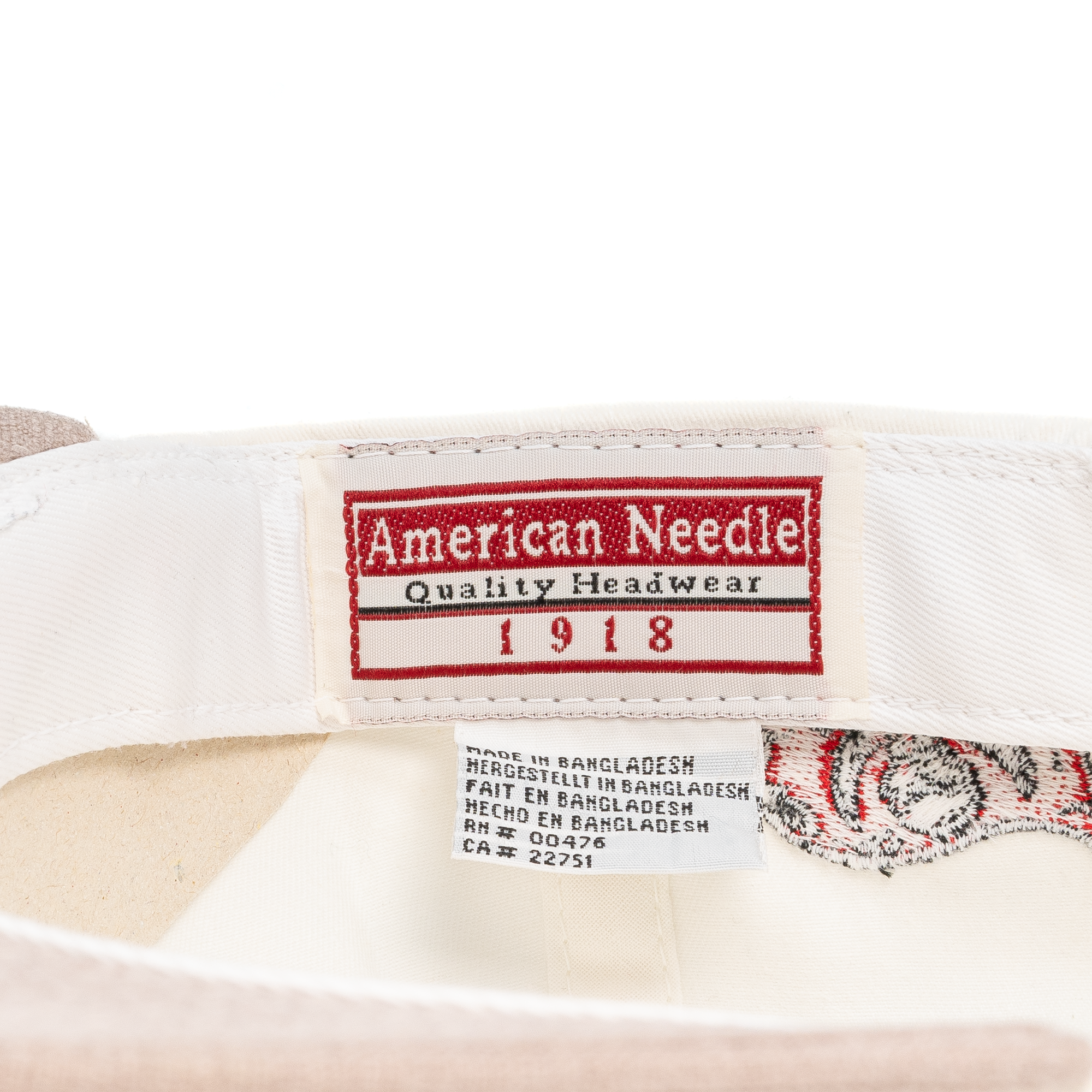 Tampa Bay Buccaneers American Needle Snapback Cream-PLUS