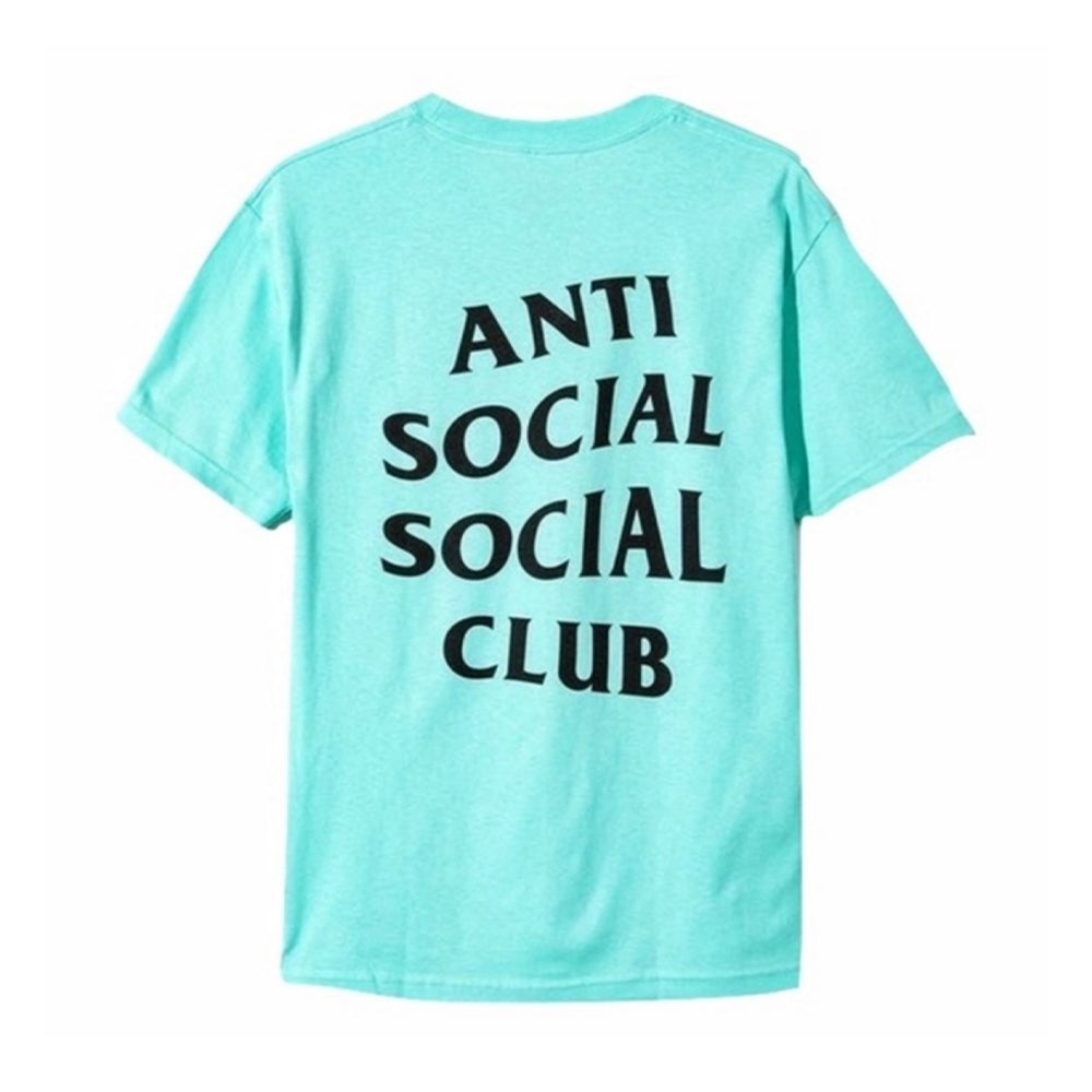 Anti Social Social Club Logo Tee 2 Teal | PLUS