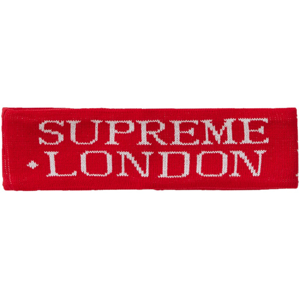 Supreme International Headband Red-PLUS