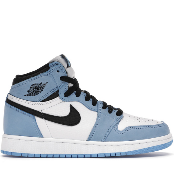 Jordan 1 Retro High White University Blue Black (GS) | PLUS