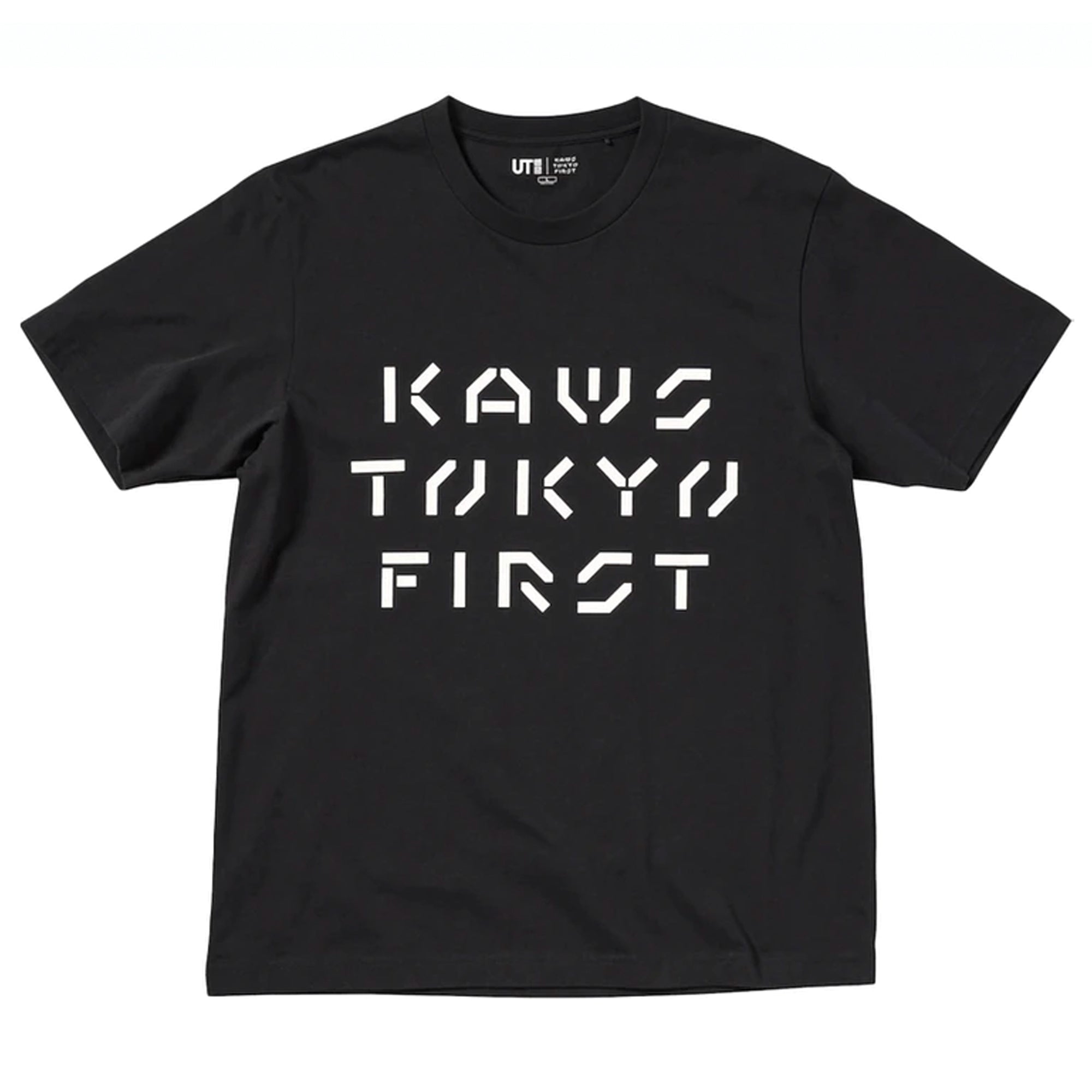 KAWS x Uniqlo Tokyo First Tee Black-PLUS