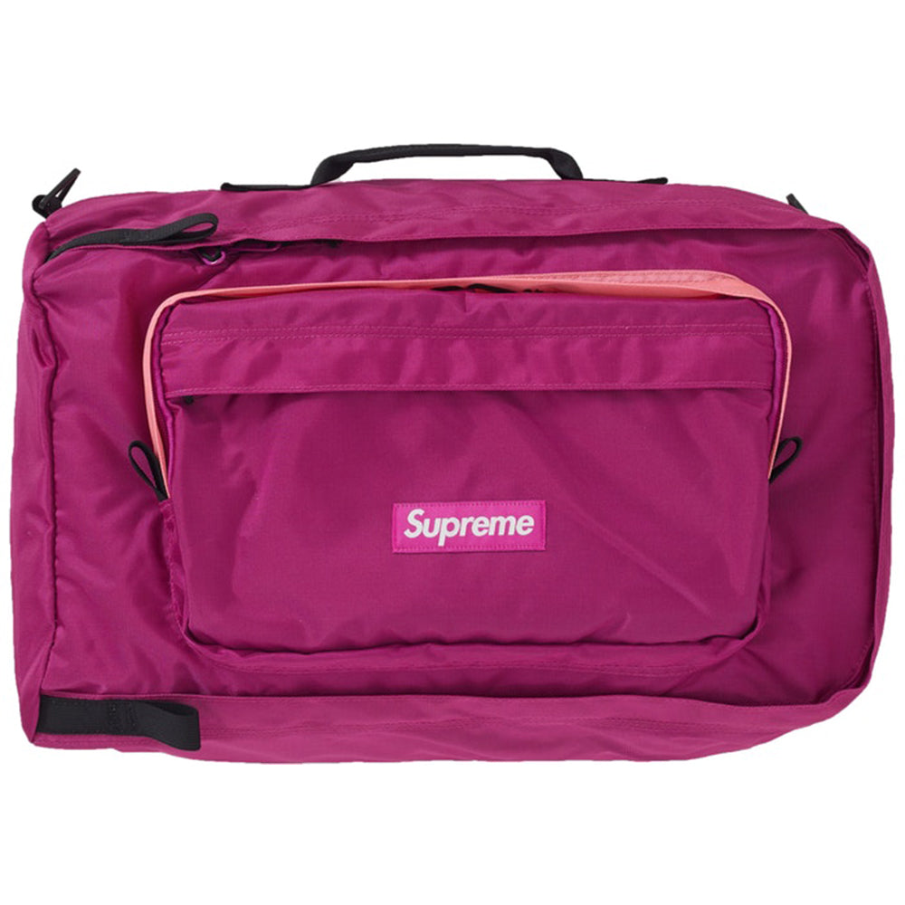 Supreme Duffle Bag (FW19) Magenta-PLUS