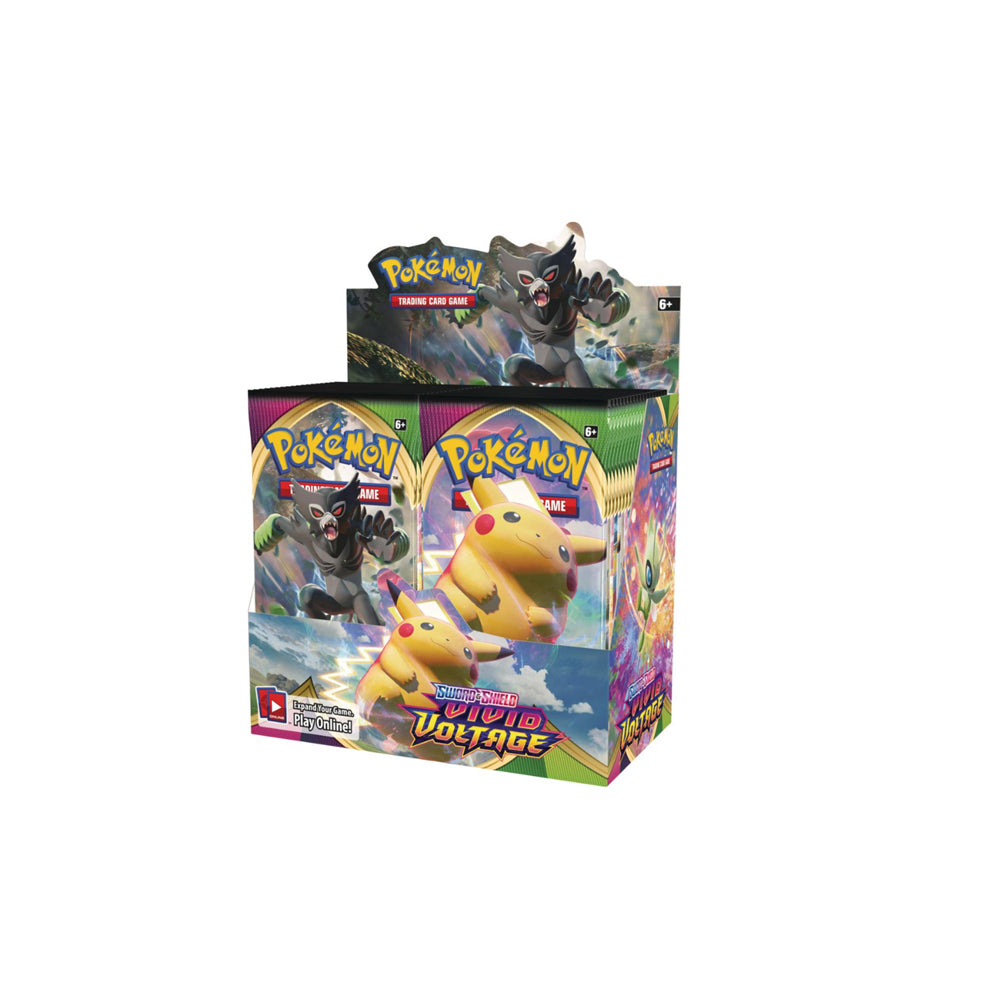 Pokemon Sword and Shield - Vivid Voltage Booster Box-PLUS