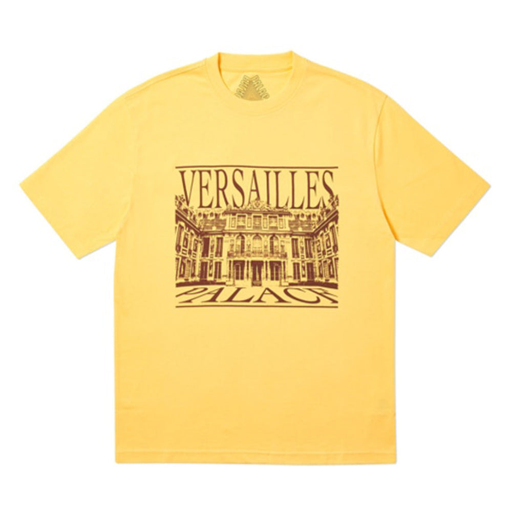 Palace Versailles T-Shirt Yellow-PLUS