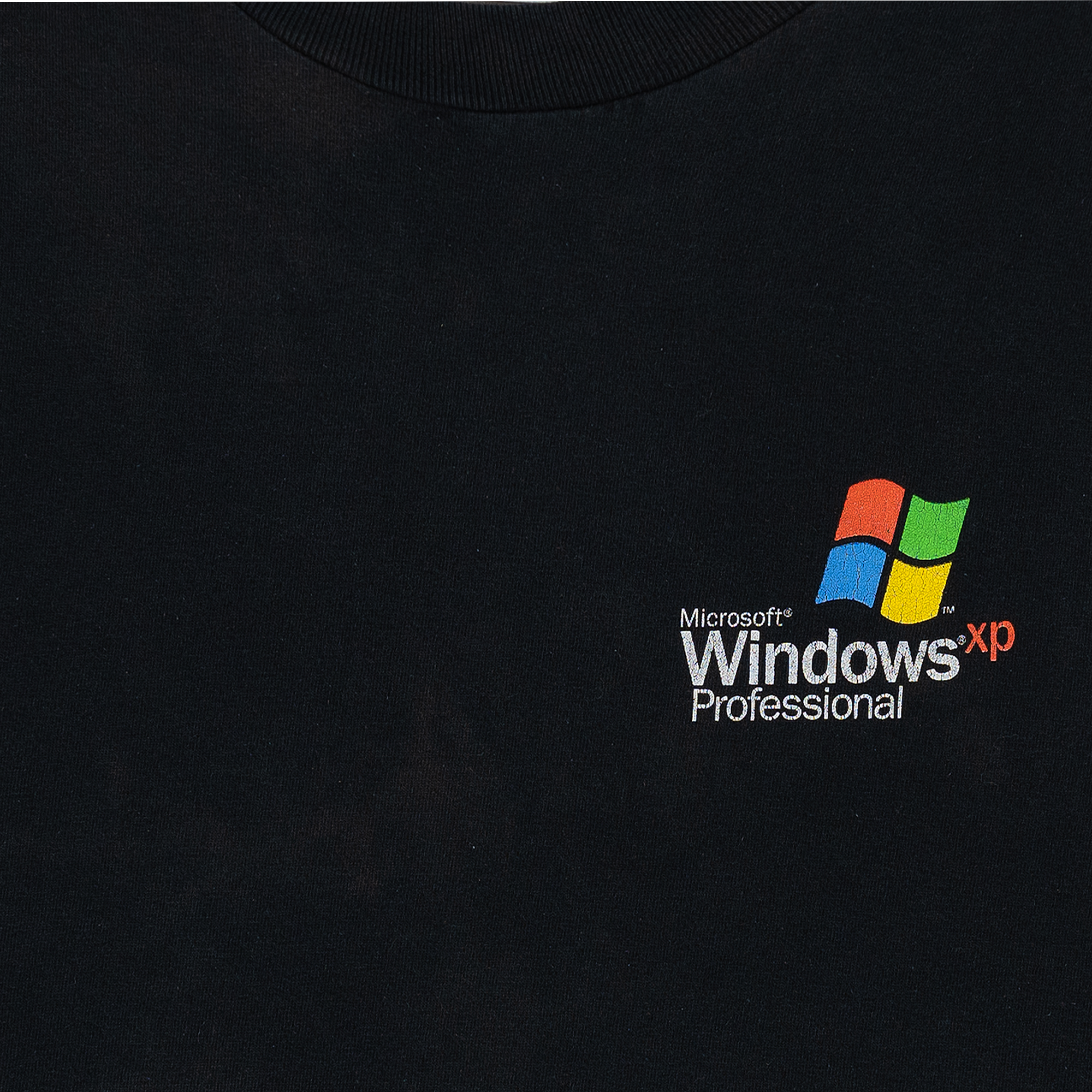 Microsoft Windows XP Professional Promo Tee Black-PLUS