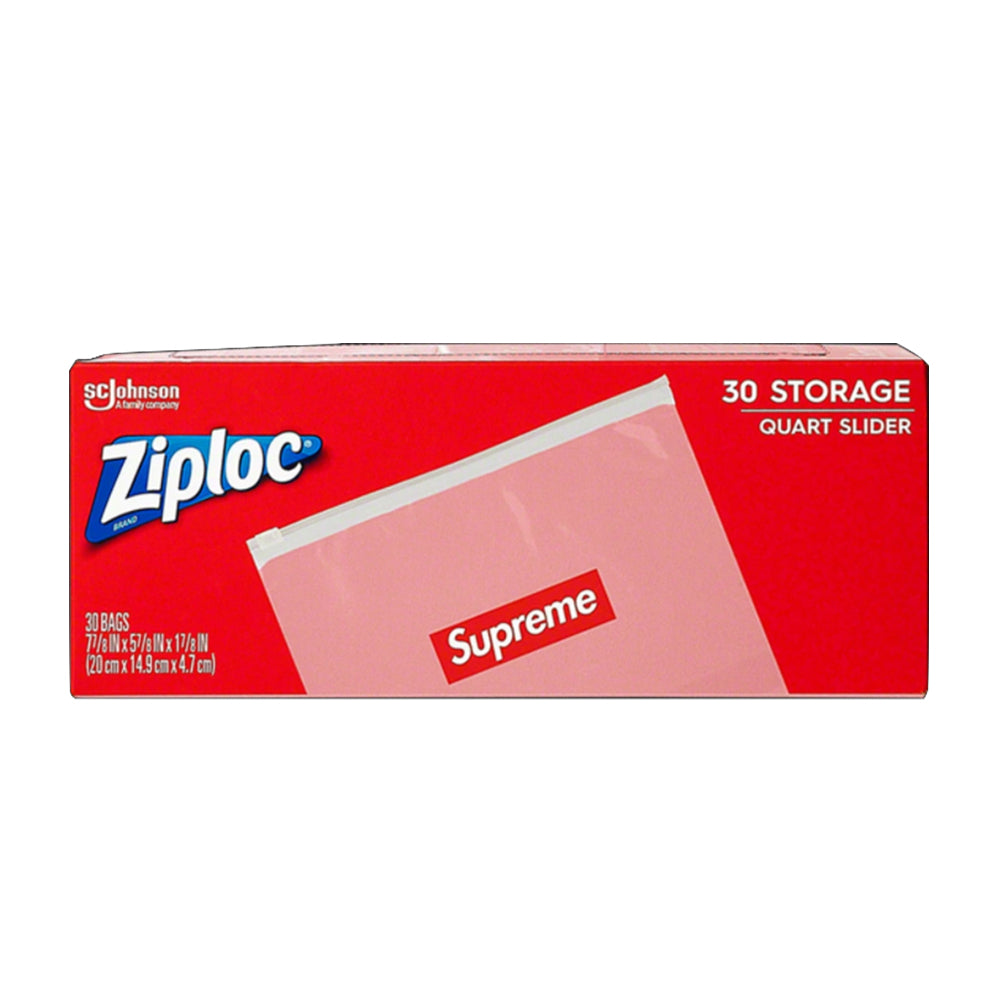 Supreme x Ziploc Plastic Storage Bags-PLUS